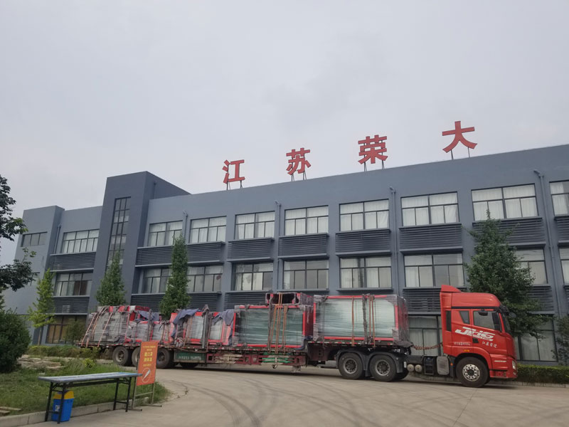 榮大發往河北第七批紅色公交站臺候車亭發貨記錄